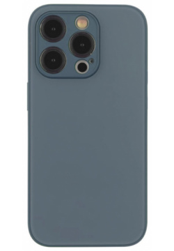 Чехол накладка VLP Glaze Case для iPhone 15 Pro Max  полиуретан синий 10511008