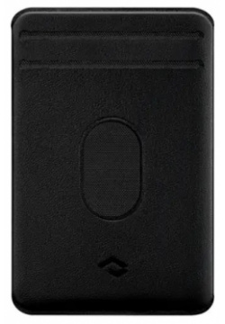 Чехол бумажник Pitaka MagEZ Card Sleeve 3  экокожа черный CS3001