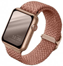 Ремешок Uniq Aspen для Apple Watch 41mm  Нейлон розовый ASPDECPNK
