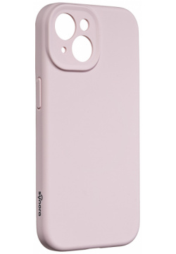 Чехол накладка Synora Silicon MagCase для iPhone 15  силикон светло розовый sysici15/lp