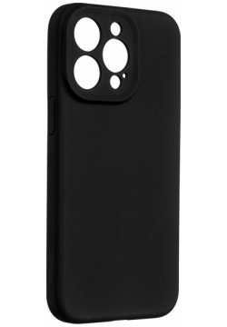 Чехол накладка Synora Silicon MagCase для iPhone 15 Pro  силикон черный sysici15p/b