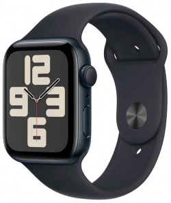 Apple Watch SE 2023 GPS  (корпус темная ночь 40mm ремешок Sport Band размер S/M) MR9X3