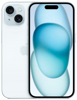Apple iPhone 15 nano SIM+eSIM 128GB  голубой MTP43