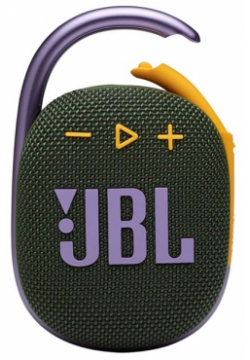 Акустическая система JBL Clip 4  5 Вт зеленый JBLCLIP4GRN