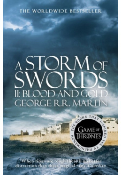 A Storm of Swords: Part 1 Blood and Gold  Song Ice Fire (3) Harper Collins USA 9780007548262