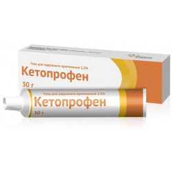 Кетопрофен гель 2 5% 30г Озон ООО 105671