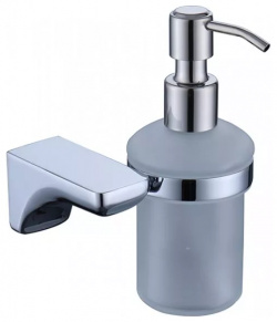 Дозатор для жидкого мыла настенный (стекло) хром (цинк) (KH 1510) Kaiser KH 1510 