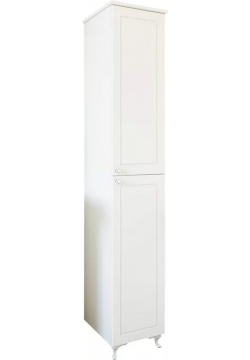Шкаф пенал Sanflor Софи 34 правый белый C02648 