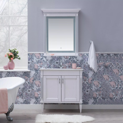 Мебель для ванной Aquanet Селена 105 серебро  2 двери 00201650