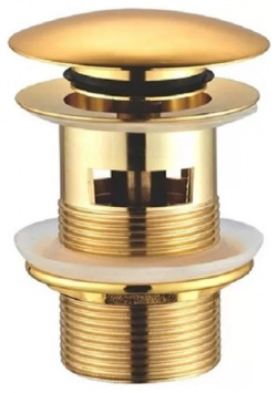 Донный клапан для раковины Ceramalux золото (RD011) RD011 