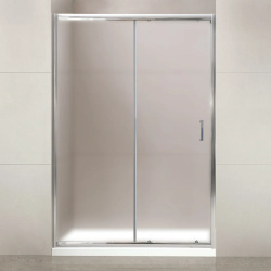Душевая дверь BelBagno Uno 110 стекло прозрачное  (UNO 195 BF 1 P Cr) Cr