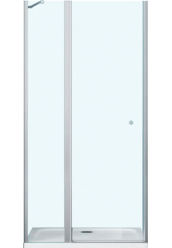 Душевая дверь BelBagno Etna 120(60/60)х195 профиль хром стекло прозрачное 60/60 C Cr 