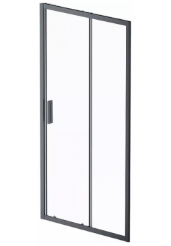 Душевая дверь AM PM Gem 100х195 черный матовый стекло прозрачное W90G 100 1 195BT 