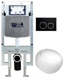 Комплект Weltwasser AMBERG 497 ST + JECKENBACH 004 GL WT RD BL (10000006711) 10000006711 