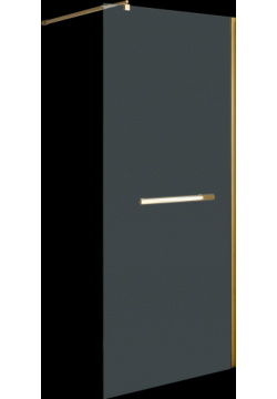 Душевая перегородка Niagara Nova 110х195 профиль золото стекло прозрачное NG 641 11GOLD 