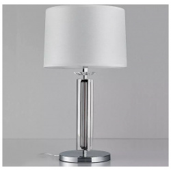 Настольная лампа декоративная Newport 4400 4401/T chrome без абажура 