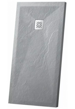Душевой поддон из искусственного камня Vincea 130х90 серый VST 4SR9013G 