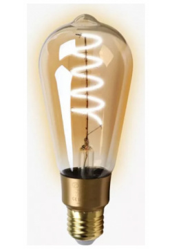 Лампа светодиодная с управлением через Wi Fi Zetton Smart Bulb E27 4Вт 2700K ZTSHLBLWWE271RU 