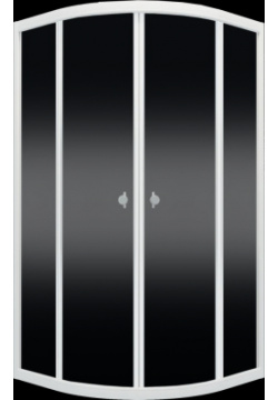 Душевой уголок Triton Лайт 100x100 профиль белый стекло градиент Щ0000040125