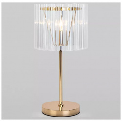 Настольная лампа декоративная Bogates Flamel 01116/1 золото 