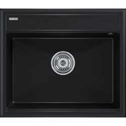 Мойка кухонная Paulmark Stepia 59 черный матовый PM115951 BLM 