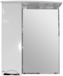Зеркало шкаф навесной с подсветкой MIXLINE Кассиопея 75 левый (534973) 534973 