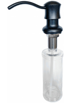 Дозатор для жидкого мыла MILACIO Castellon антрацит (MC 930 AN) MC AN 
