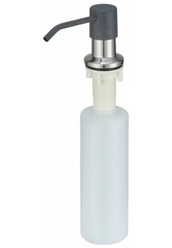 Дозатор жидкого мыла кухонный Granula серый матовый GR 1403 графит 