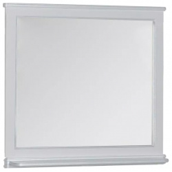 Зеркало Aquanet Валенса 110 белый краколет  серебро 180149