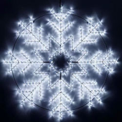 Светодиодная фигура Ardecoled Снежинка ARD Snowflake M8 950x950 540Led White 034254 