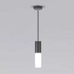 Уличный подвесной светильник Elektrostandard Glas 5602 TECHNO серый a062781 4690389193552 