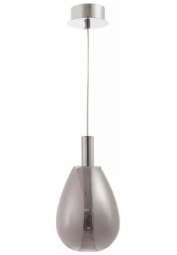 Подвесной светодиодный светильник Crystal Lux Gaudi SP4W Led Smoke 