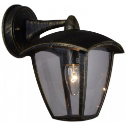 Уличный настенный светильник Reluce 08301 9 2 001SJ Top mount BKG 