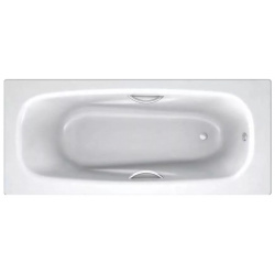 Стальная ванна Blb Universal Anatomica 150x75 см (B55U handles) B55U handles