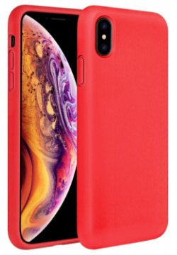 Чехол крышка Miracase 8812 для iPhone X/XS  полиуретан красный поможет не