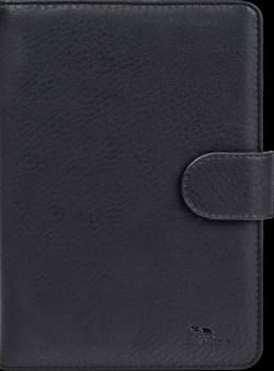 Чехол книжка RIVACASE для планшета 3014 универсальный 8  кожзам черный