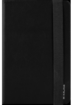 Чехол книжка Miracase для планшета 8707 универсальный 7 8  кожзам черный