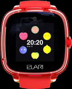 Часы телефон ELARI детские KidPhone Fresh  красные