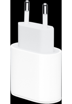 Зарядное устройство сетевое Apple Type C 20 Вт  белое (MHJE3)