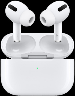 Bluetooth гарнитура Apple AirPods Pro в футляре с возможностью беспроводной зарядки MagSafe  белая (MLWK3)