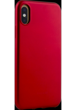 Чехол крышка Miracase MP 8019  для iPhone X полиуретан красный поможет не