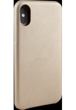 Чехол крышка Miracase MP 8804  для iPhone X полиуретан золотистый
