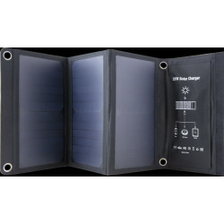 Зарядное устройство на солнечных батареях Bron Solar 4 2А BRN SP 021 черное Для