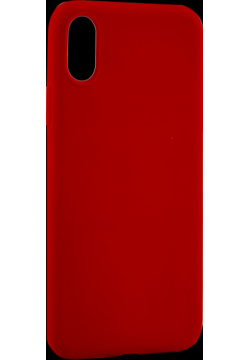 Чехол крышка ANYCASE TPU для iPhone X  термополиуретан красный