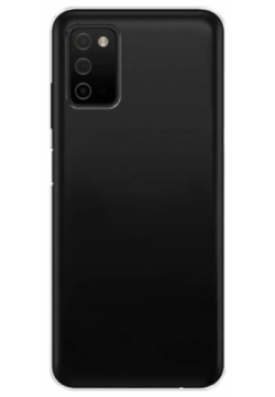 Чехол крышка LuxCase для Samsung Galaxy A03s  термополиуретан черный