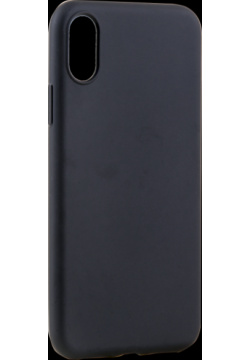 Чехол крышка ANYCASE TPU для iPhone X  термополиуретан черный