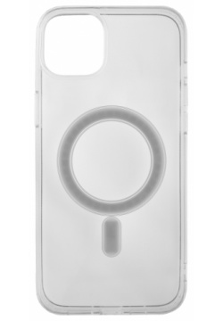 Чехол крышка Everstone MagSafe Lucca для Apple iPhone 14 Plus  прозрачный П