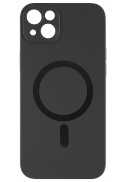 Чехол крышка Everstone MagSafe Bari для Apple iPhone 14 Plus  черный