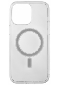 Чехол крышка Everstone MagSafe Lucca для Apple iPhone 14 Pro Max  прозрачный