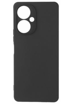 Чехол крышка LuxCase для Tecno Camon 19  термополиуретан черный